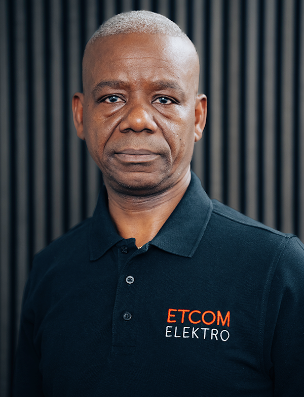 Francis Joao Kiowani Mitarbeiter Etcom Elektro AG Wetzikon